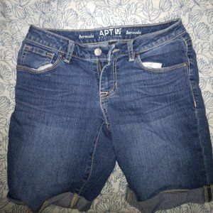 Bermuda jeans shorts
